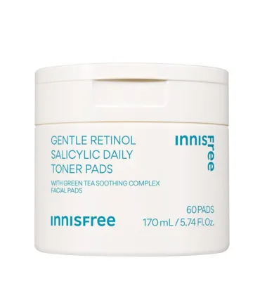 Innisfree Daily Gentle Retinol Salicylic Toner Pads