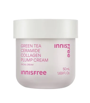 Innisfree Green Tea Ceramide Collagen Plump Cream
