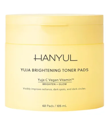 HANYUL  Yuja Brightening Toner Pads