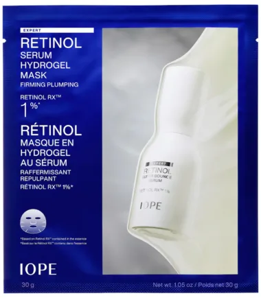 IOPE  Expert Retinol Serum Hydrogel Face Mask(5+1)